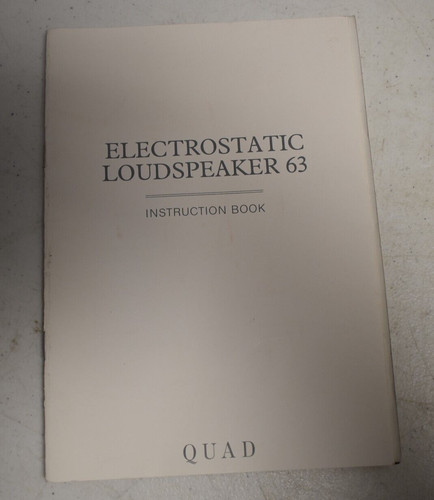 Original quad electrostatic - original,