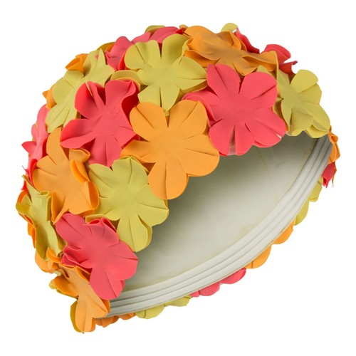 Flower swim cap - cap, hat