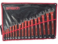 SPANNER SET 16PC METRIC AF