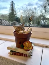 Country Artists Kitten Tales Summer Snooze Figurine