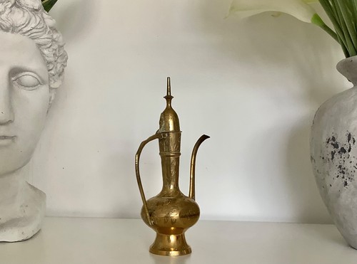 Vintage brass indian - indian, turkish