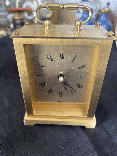 Vintage brass carriage - brass,