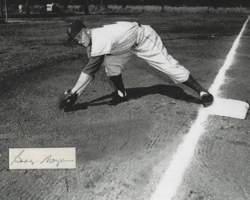 Bobby morgan autographed - morgan,