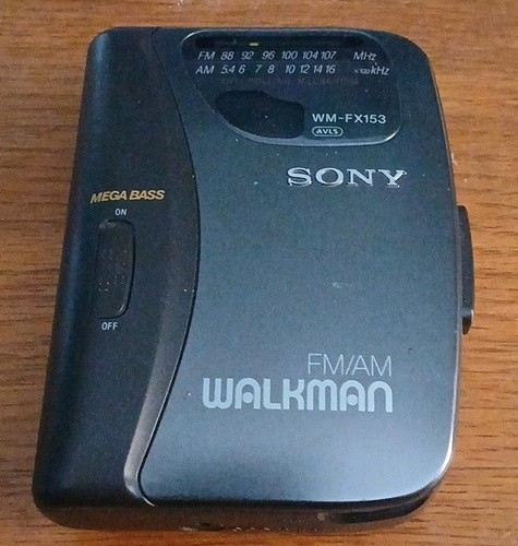 Sony walkman fx153 cassette - sony,