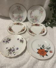 Mismatched China Side Plates