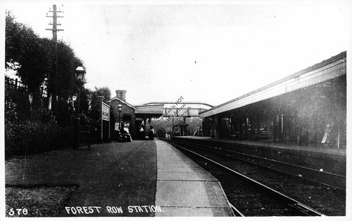 Forest row train - row, (east
