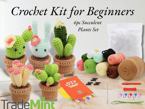 Complete crochet starter kit - complete,