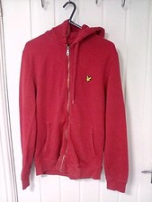Lyle & Scott Red Hoody Small