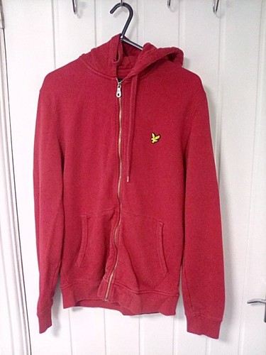 Lyle scott red hoody - scott, small
