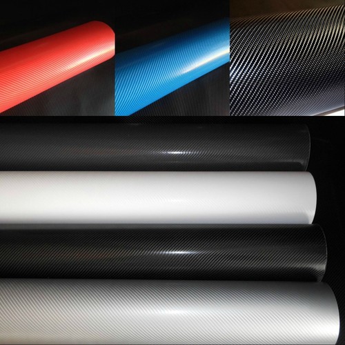 Carbon fibre vinyl wrap - 4d,