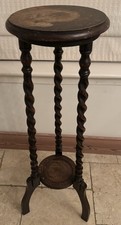 Antique Dark Oak Barley Twist