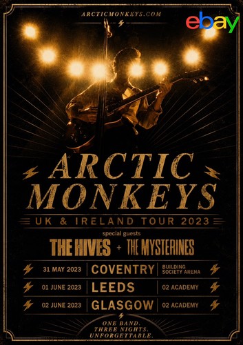 Arctic monkeys tour 2023 - arctic,