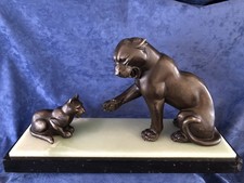 Art deco french spelter - deco,