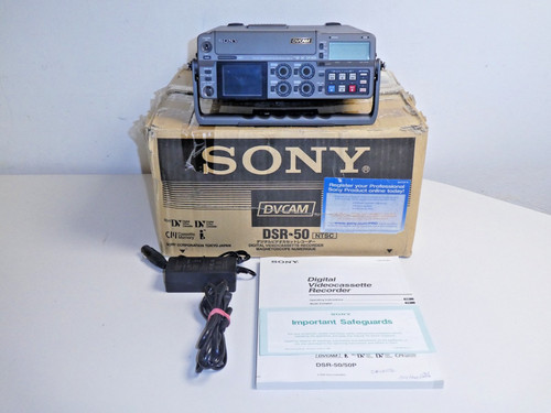 Sony dsr high end - dsr-50, high-end