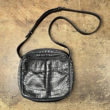 Enny Black Soft Leather Bag Italian Vintage