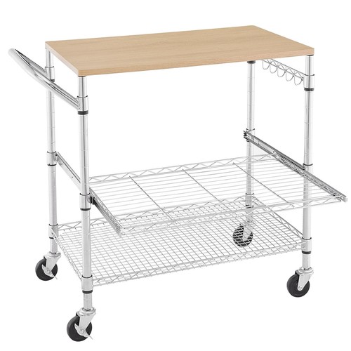 Rolling kitchen cart - cart, 3