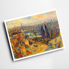 Print fraserburgh harbour - a4,