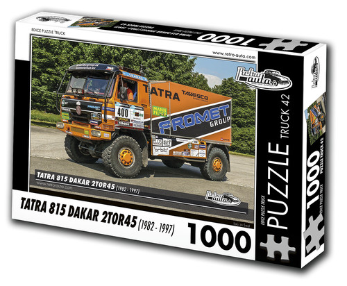 Jigsaw puzzle truck tatra - puzzle,