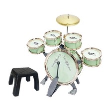 Kids Drum Set Lightweight Jazz Drum Kit for Party Preschool Birthday Gift