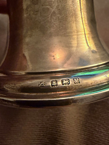 Weighted antique silver - antique, bell