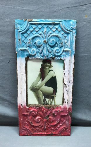 Antique tin ceiling - tin,