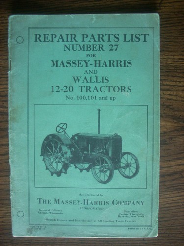 Massey harris wallis model - massey,