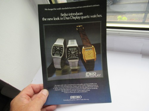 Seiko 1981 magazine - seiko,
