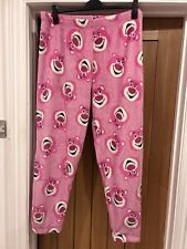 BNWOT PRIMARK Pink Fluffy Toy Story Pyjama Bottoms / Lounge Wear UK 22 (2XL)