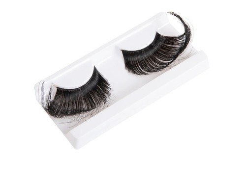 Super long black false - super,