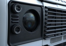 Glohh GL-2x Smoked Land Rover Defender Modern Front LED 4x Light Upgrade Kit