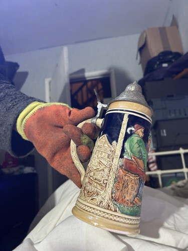 Ceramic beer stein - ceramic,