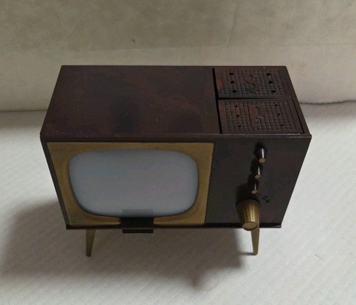 Vintage 1950 mcm television - vintage,