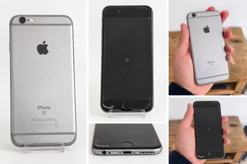Apple iphone space grey - apple, 6s