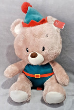 Clintons Large Plush Bear – 15" – BNWT – Elf Outfit – Christmas Gift & Nursery