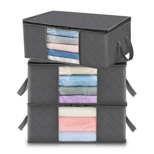 Clothes storage bags with zips - storage,