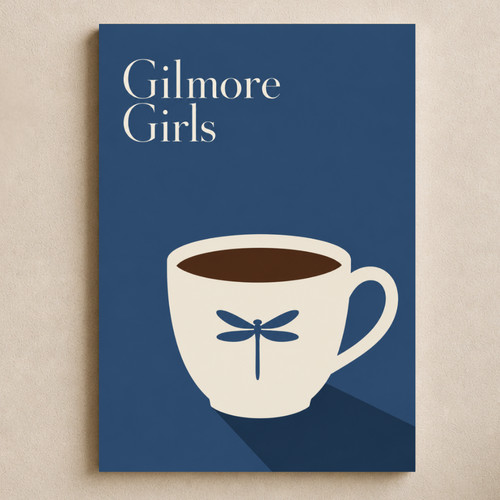 Gilmore girls show poster - girls,