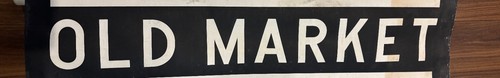 1969 bristol area bus blind - 1969,