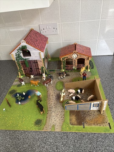 Elc wooden farm farmyard - elc, toy