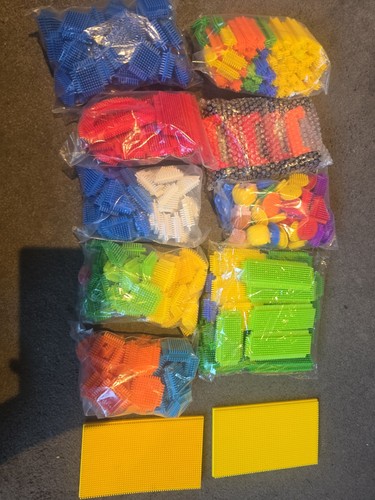 Stickle bricks 298 pieces - bricks,