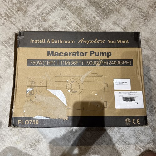 Ineflo 750w macerator pump - ineflo,