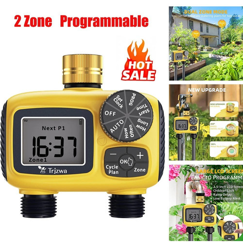 Zone programmable sprinkler - 2-zone,