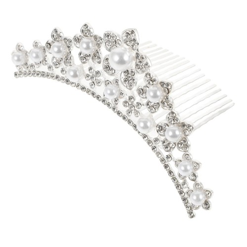 Elegant pearl tiara - tiara, crown