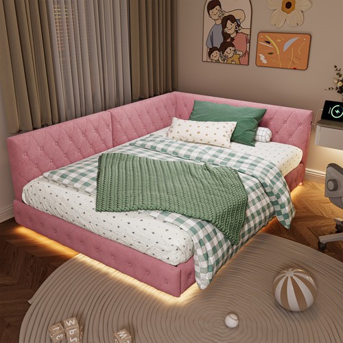 Upholstered double sofa - upholstered,