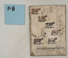 Vintage 1952 cattle husbandry - cattle,