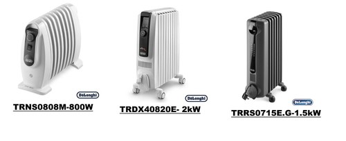 Longhi oil filled 800w - de'longhi,
