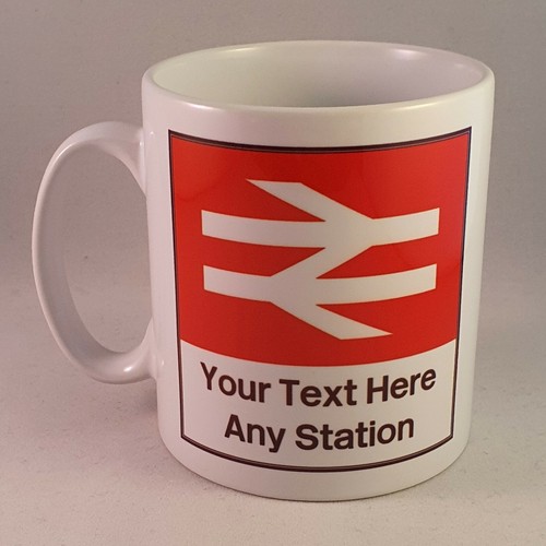 Custom text railway - text,
