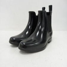 Ralph Lauren Boots Size UK3 Ladies Black Chelsea Ankle Welly