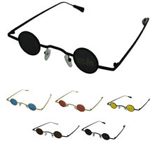 Small Steampunk Sunglasses Men Women Metal Retro Mini Cool Punk Glasses Cool UK