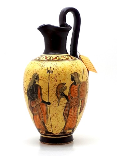 Ancient greek vase pottery - greek,