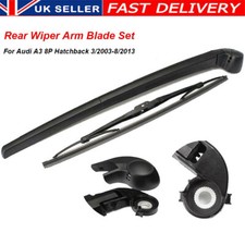 13 Inch Rear Windscreen Wiper Arm & Blade for Audi A3 8P Hatchback 2003-2013～